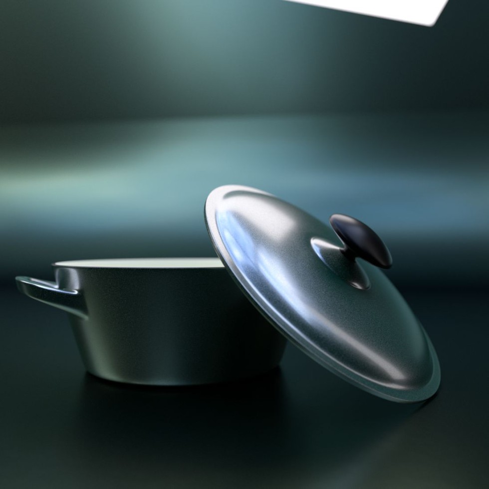 Stainless Steel Cooking Pot with Lid